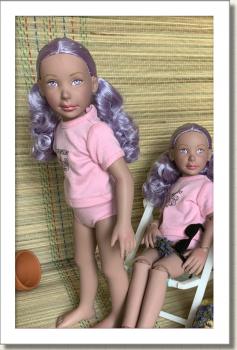 Affordable Designs - Canada - Leeann and Friends - 2019 Basic Leeann - Lavender Hair/Lavender Eyes - Doll